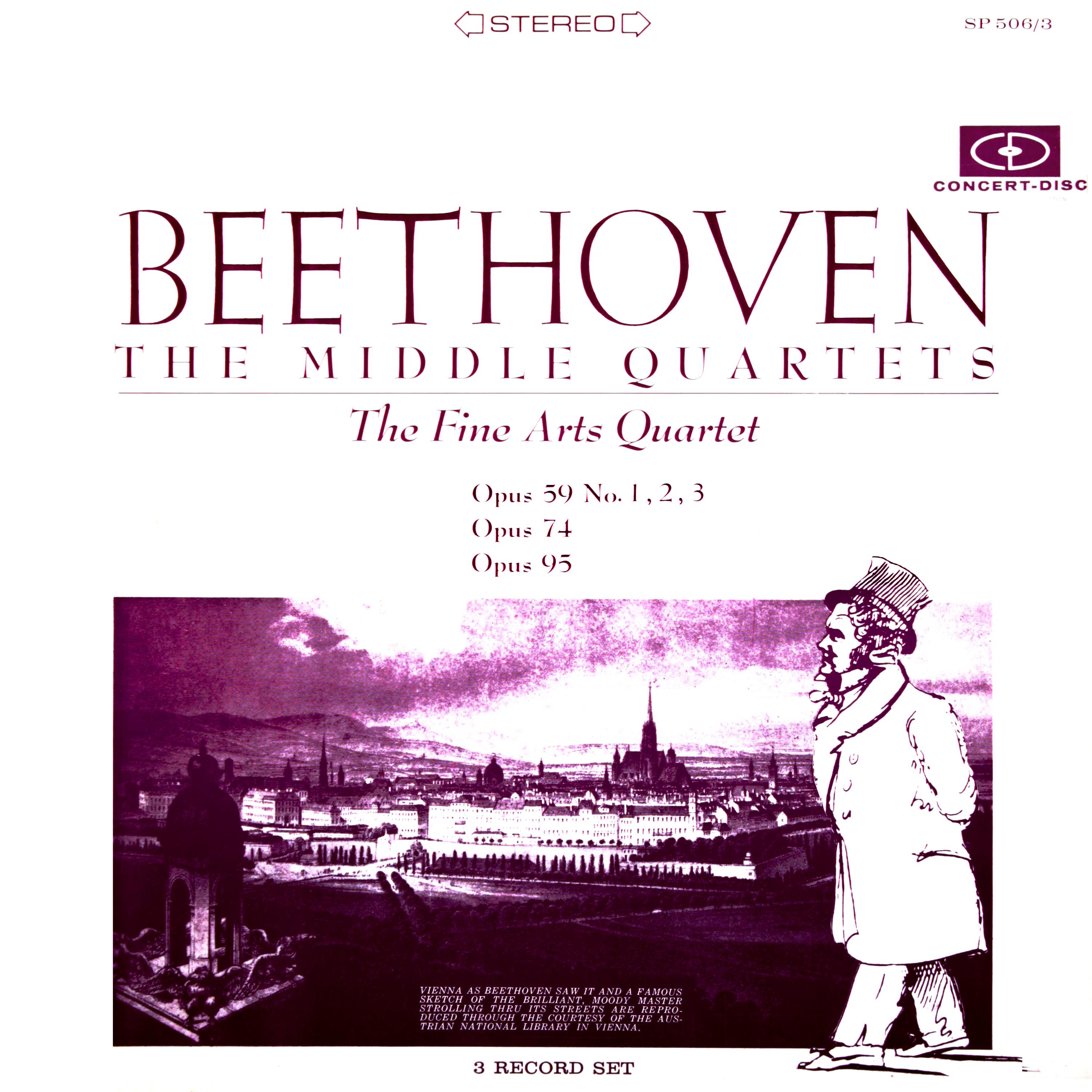 Beethoven: The Middle Quartets (Remastered from the Original Concert Disc Master Tapes)