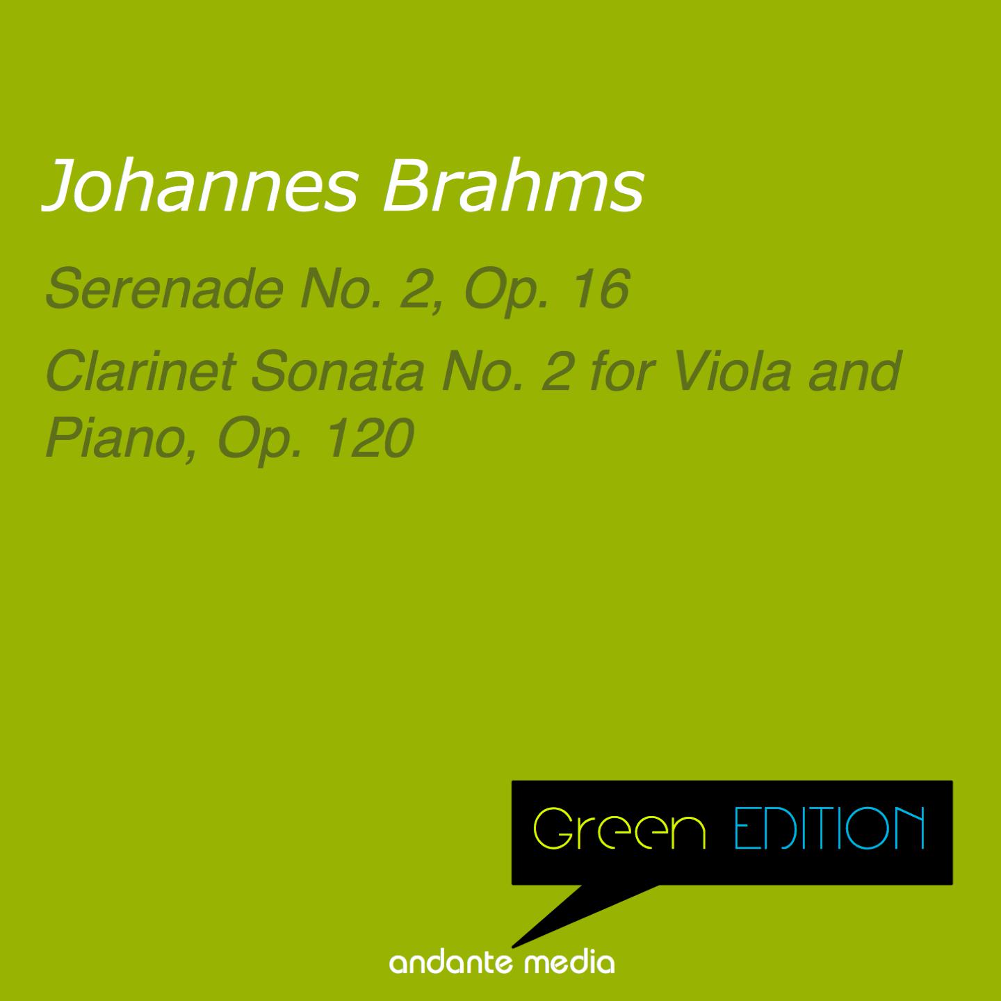 Marga Scheurich - Clarinet Sonata No. 2 for Viola and Piano in E-Flat Major, Op. 120: II. Allegro appassionato