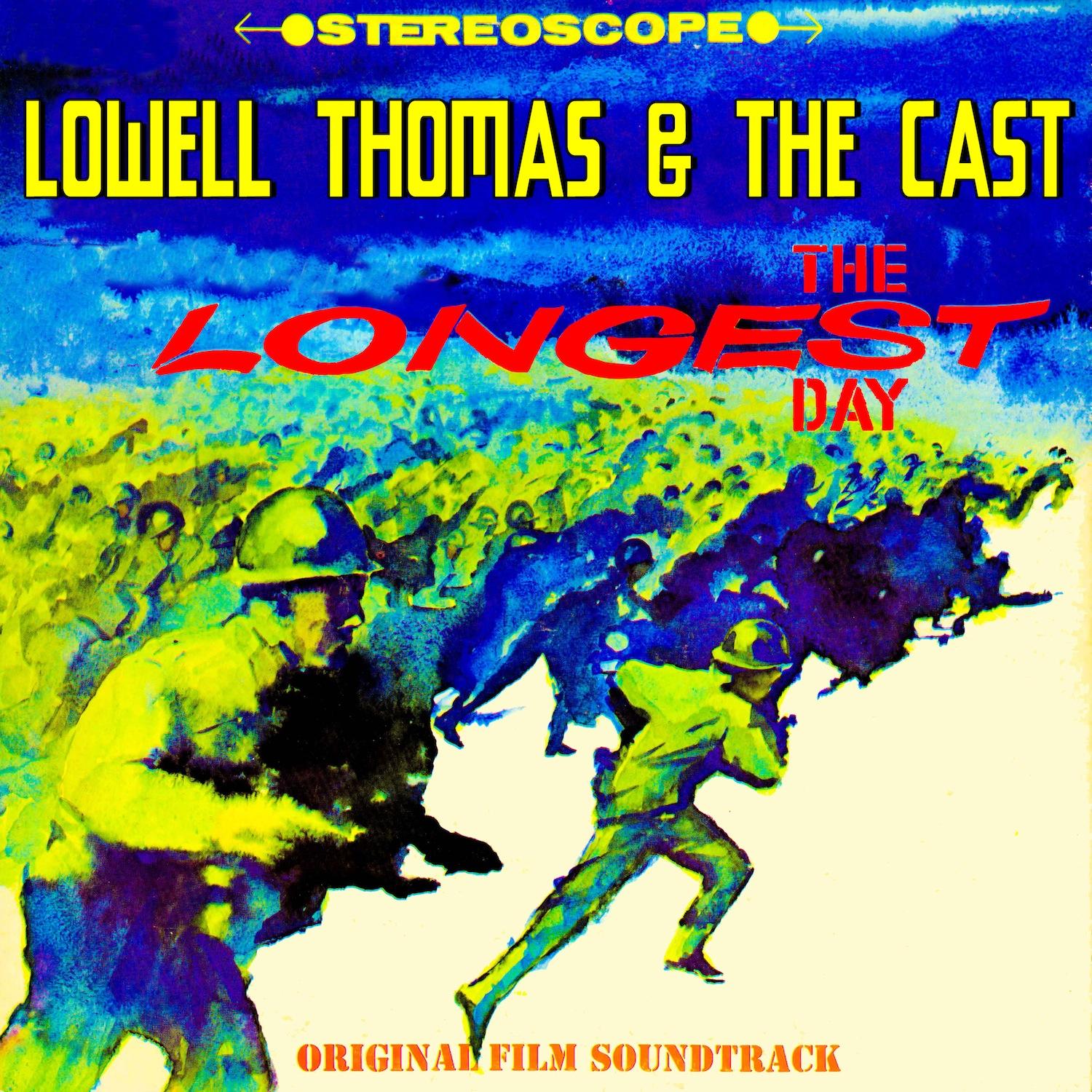plans for the landing on normandy - lowell thomas & the cast
