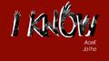 I Know专辑