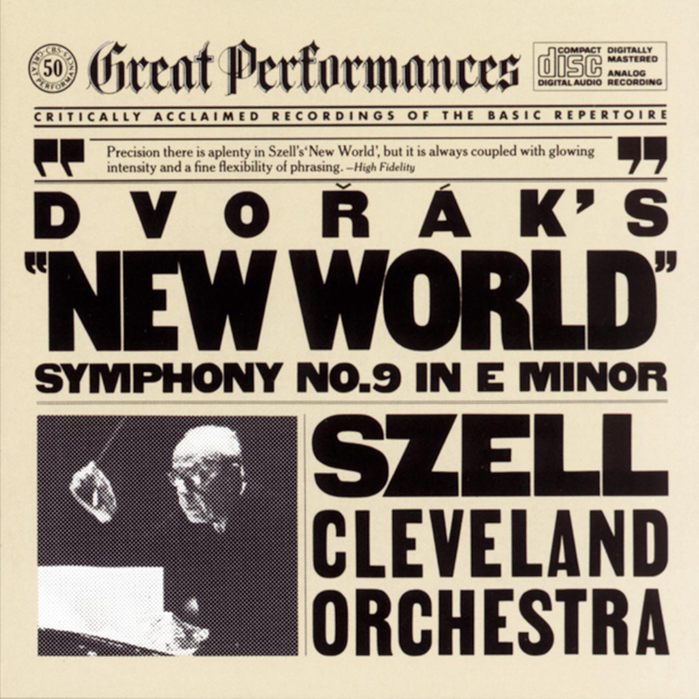 Dvorák:  Symphony No. 9 in E minor, Op. 95 "From the New World"