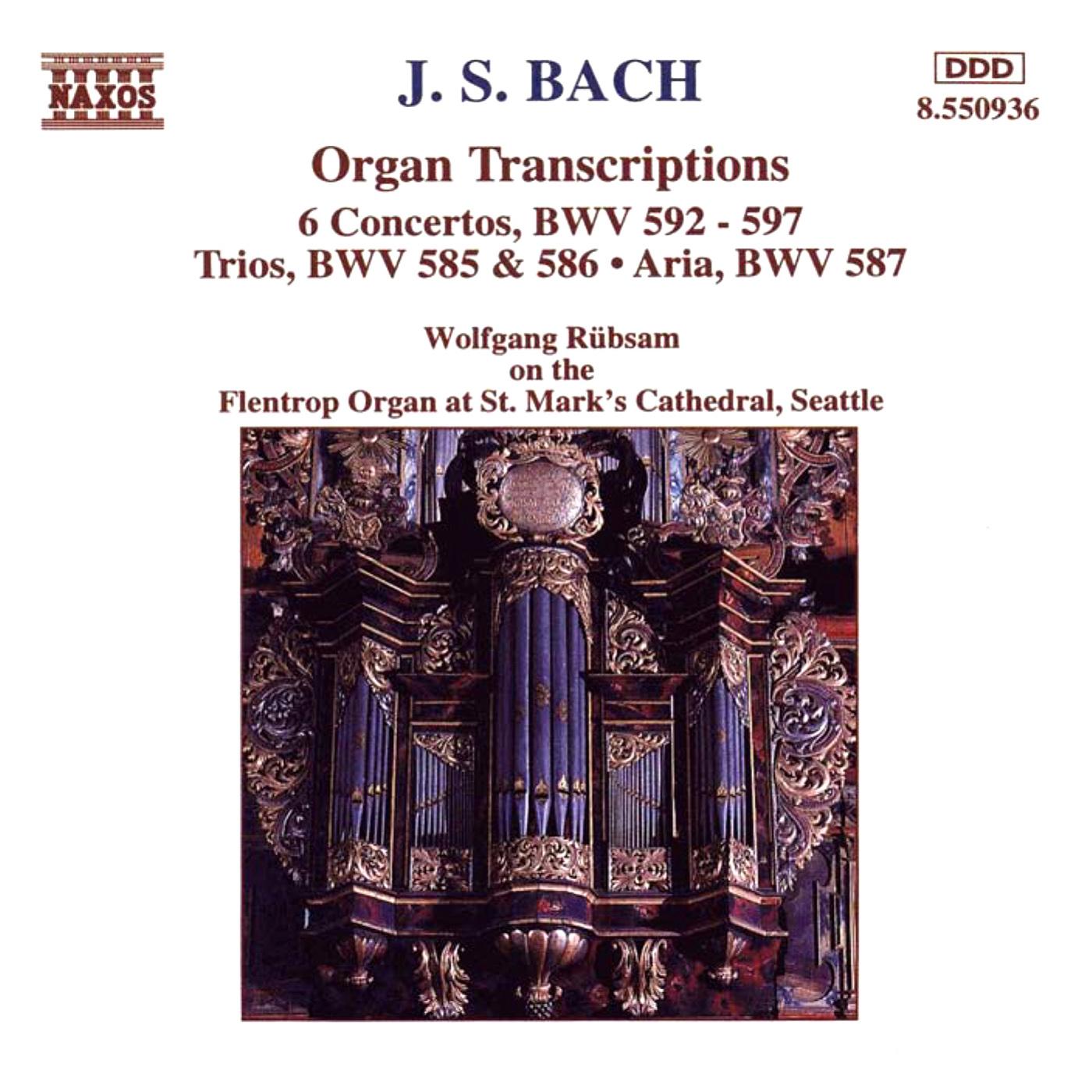BACH, J.S.: Organ Transcriptions