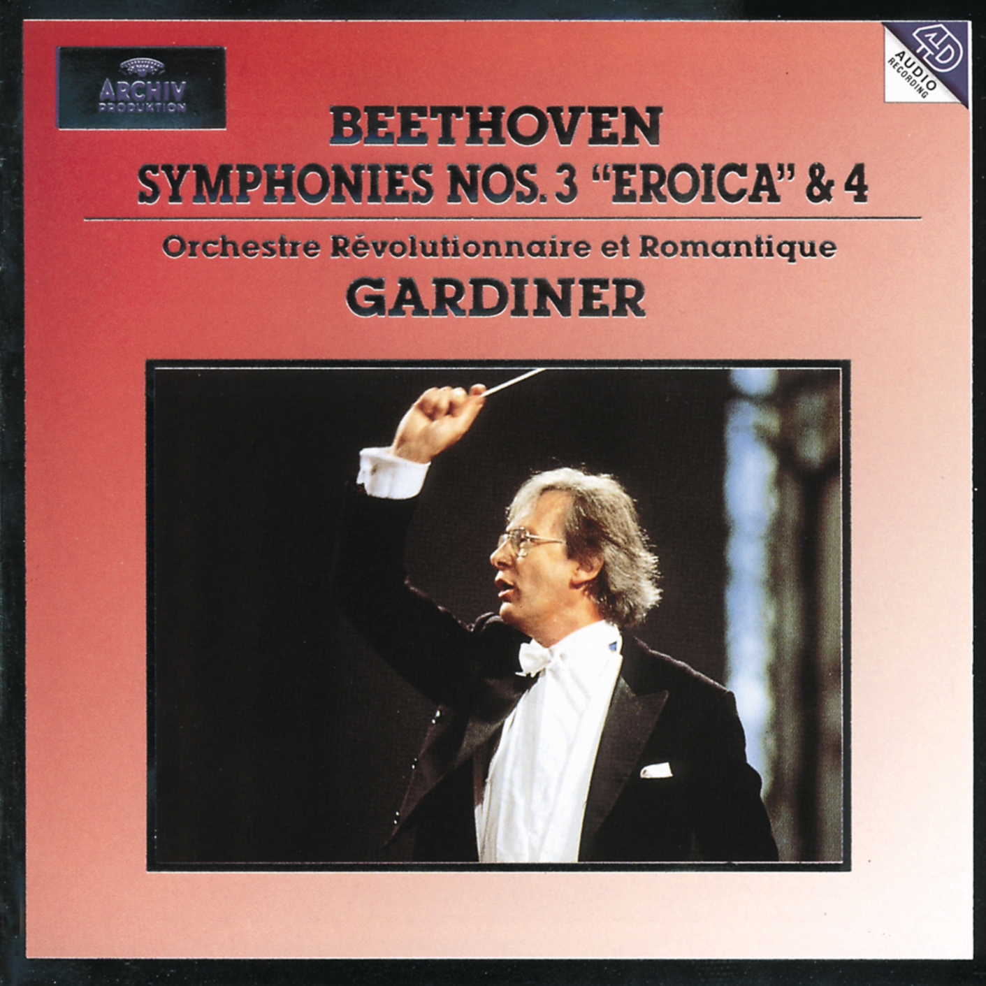 Beethoven: Symphonies Nos. 3 "Eroica" & 4
