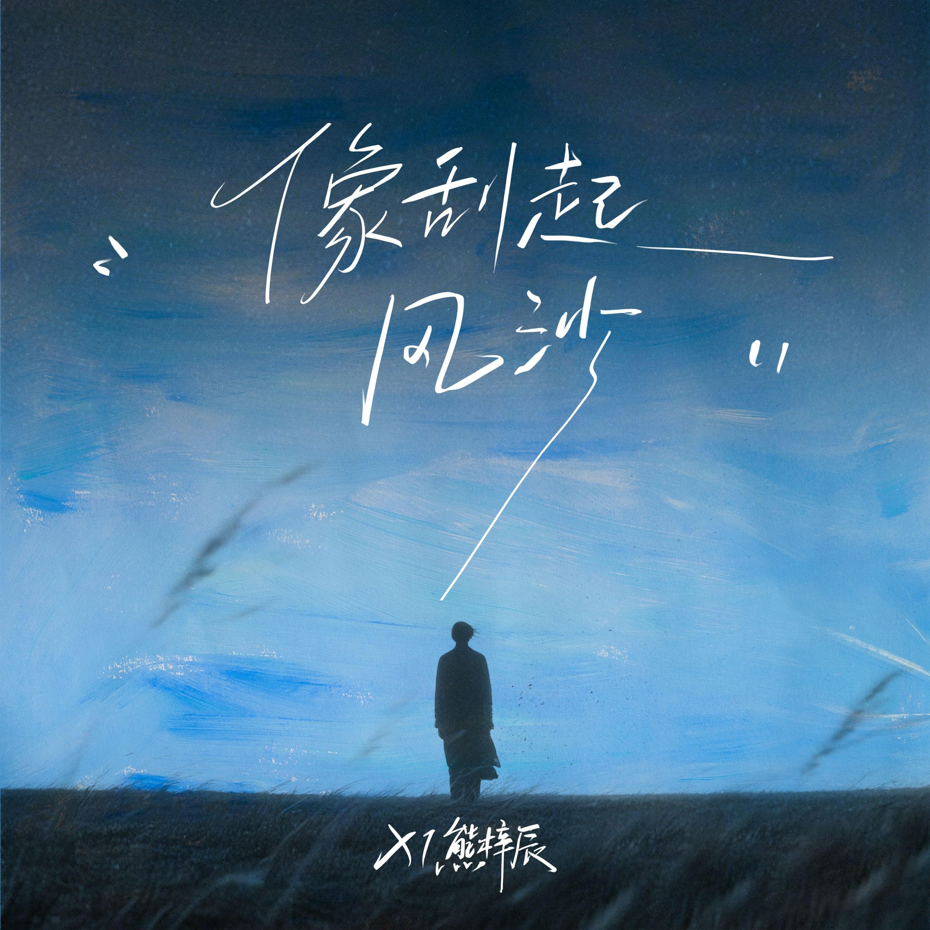 像刮起风沙