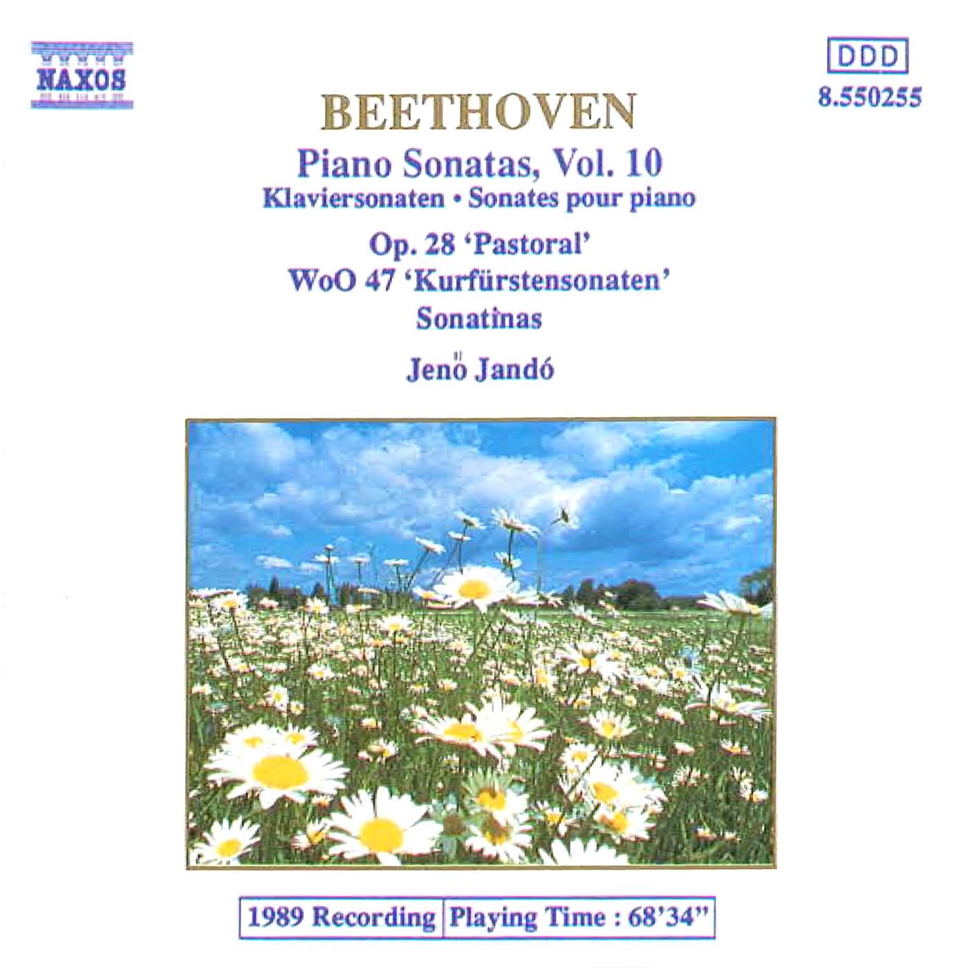 BEETHOVEN: Piano Sonatas WoO 47, 'Kurfurstensonaten'