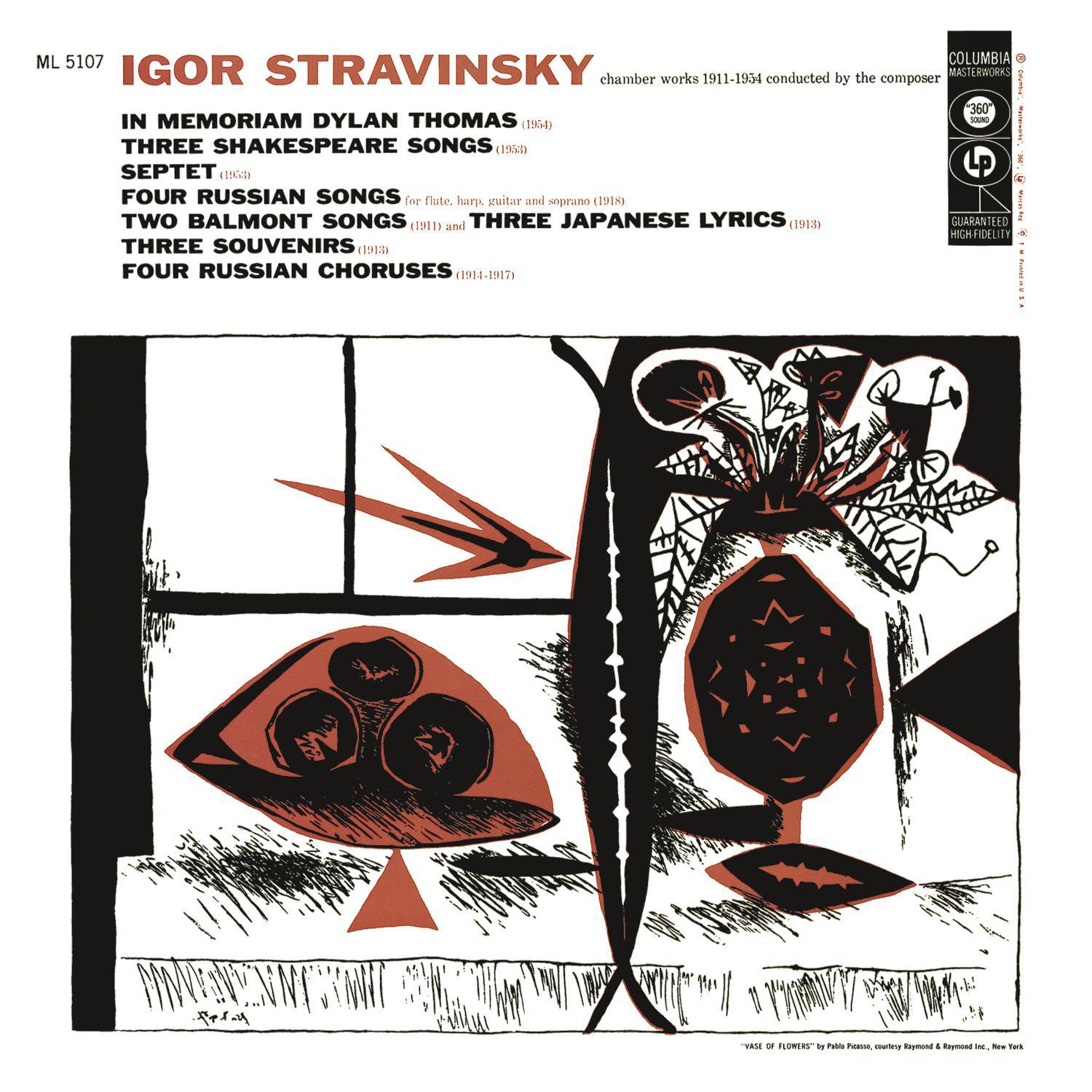 Stravinsky - Chamber Works 1911-1954 Conducted by the Composer专辑