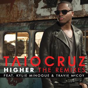 Higher - Taio Cruz ft. Kylie Minogue (PT karaoke) 带和声伴奏 （降1半音）