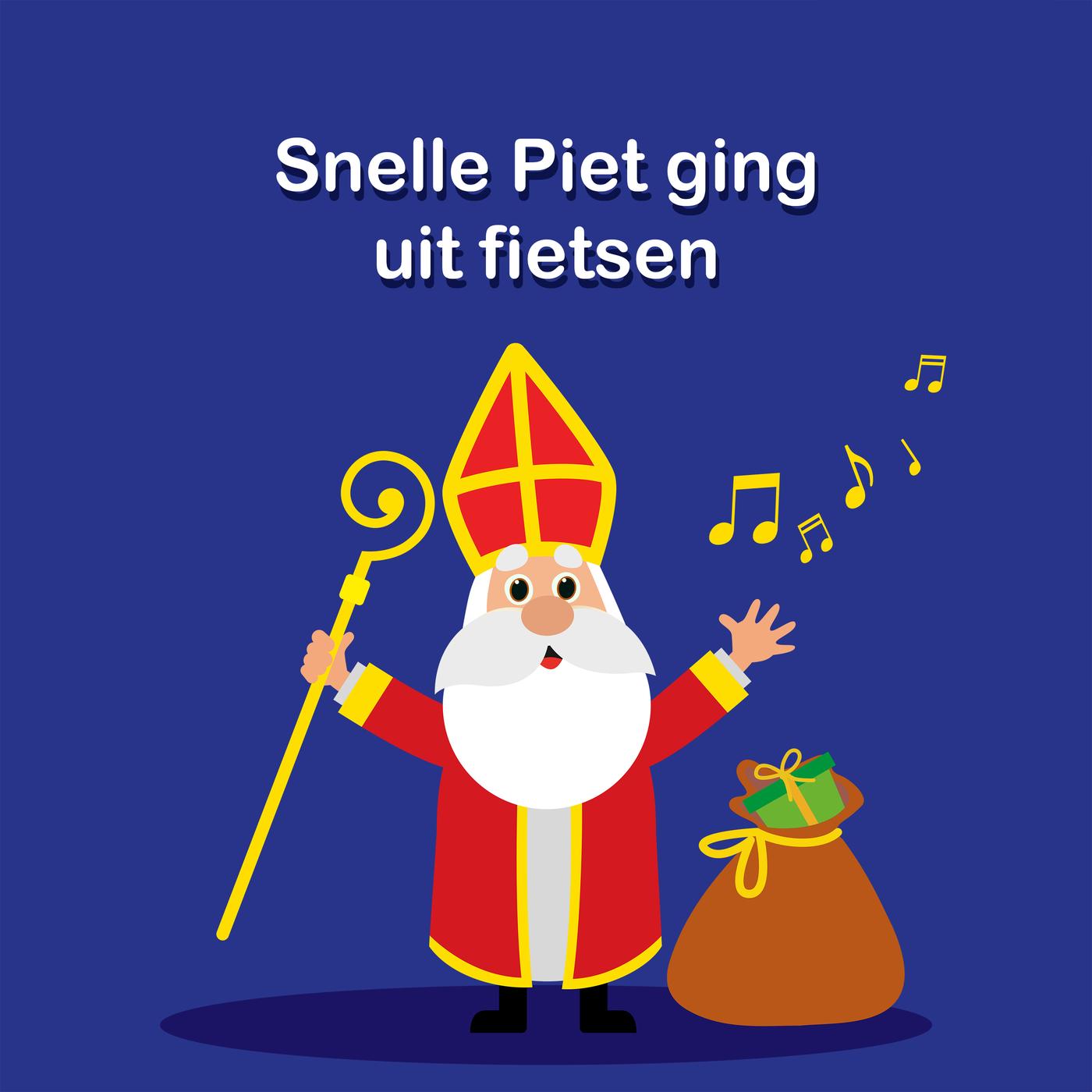 Snelle Piet Ging Uit Fietsen