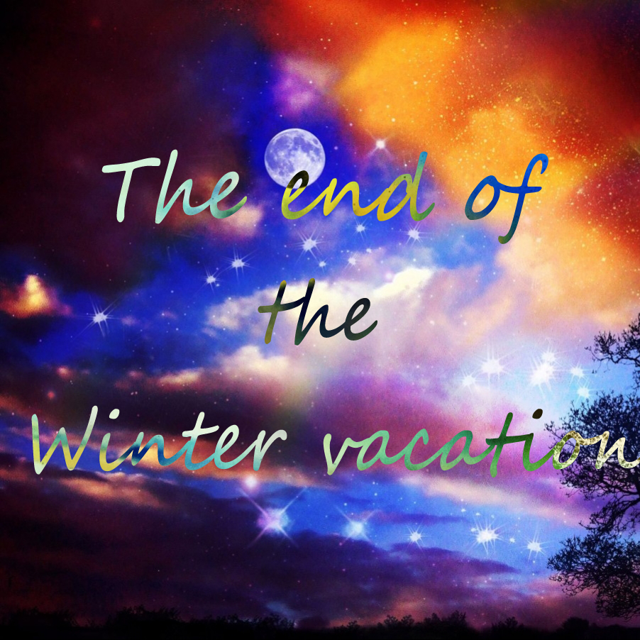 The end of the Winter vacation专辑