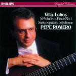 VILLA-LOBOS, H.: 5 Preludes / Etude No. 1 / Suite populaire brésilienne (P. Romero)专辑