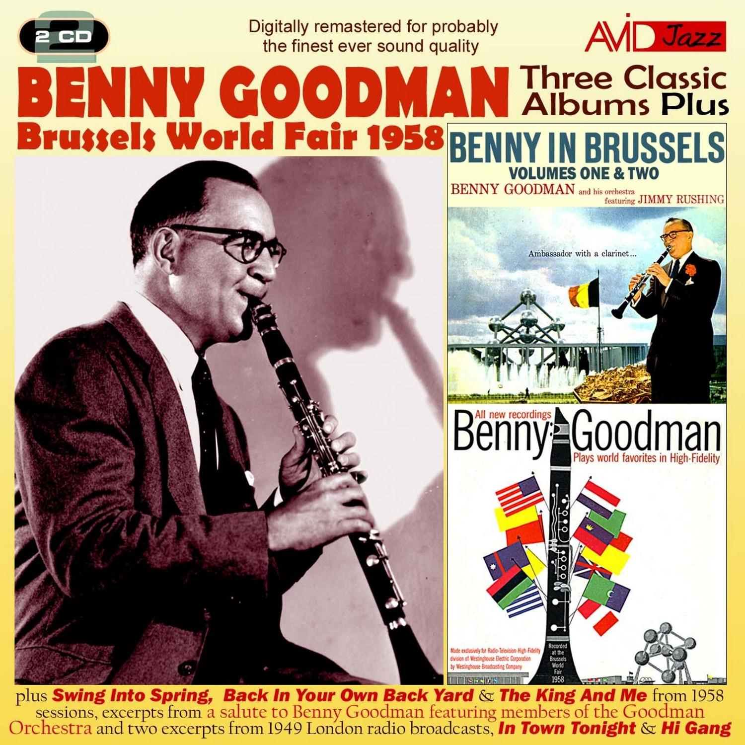Three Classic Albums Plus (Benny In Brussels Vol 1/Benny In Brussels Vol 2/Plays World Favorites In High-Fidelity) (Digitally Remastered)