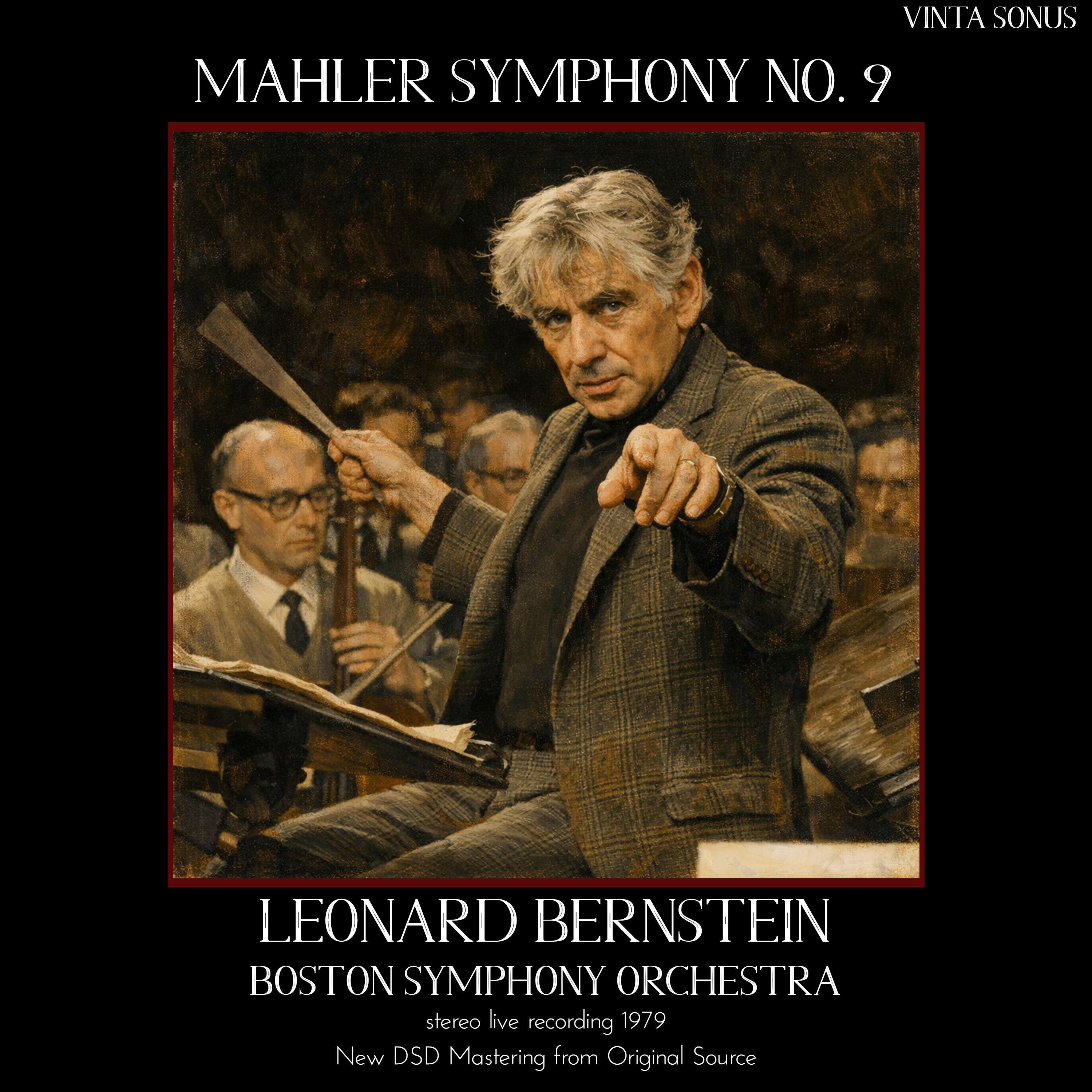 Bernstein Conducts Mahler Symphony No. 9 - 1979 stereo live recording (New DSD Mastering)