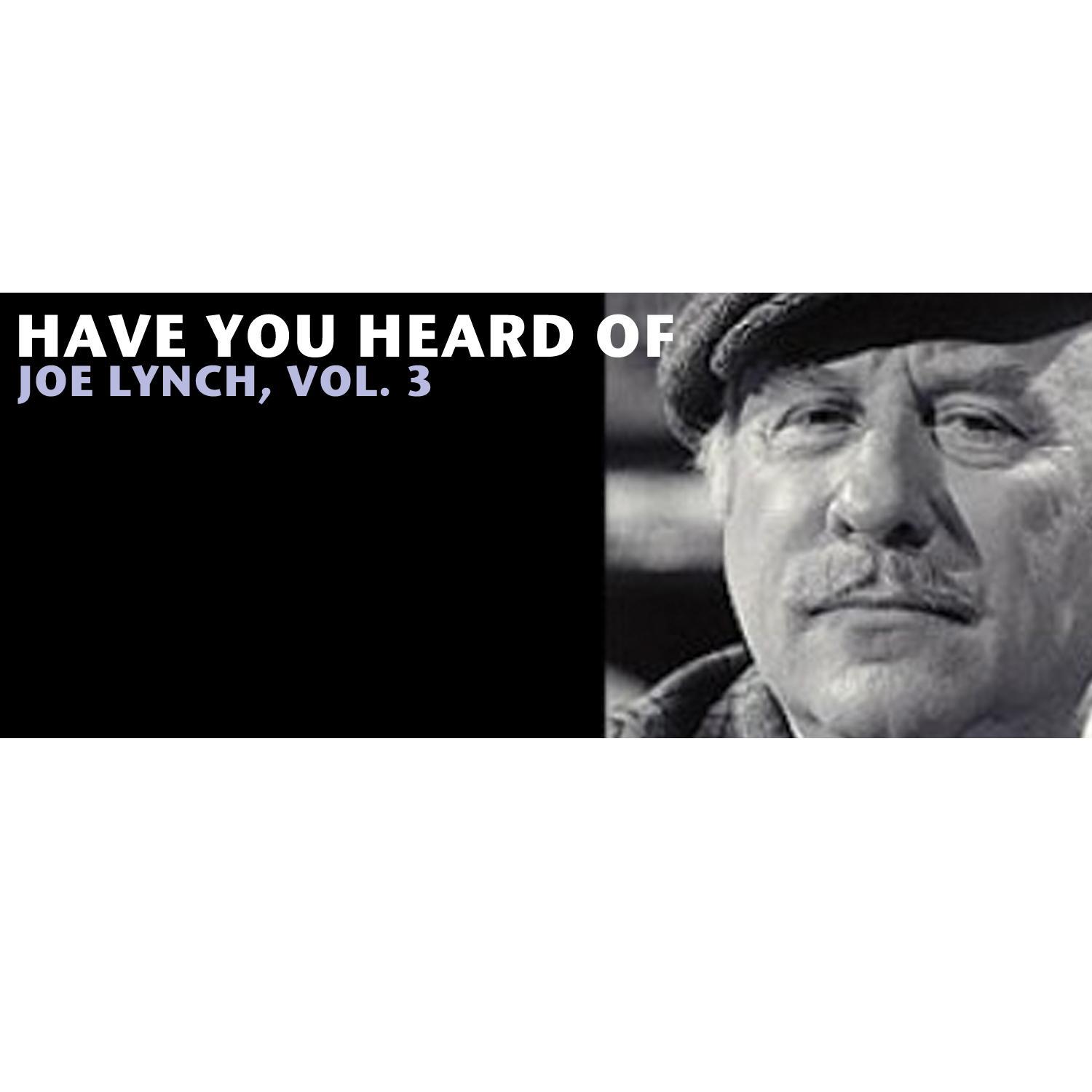 Have You Heard of Joe Lynch, Vol. 3