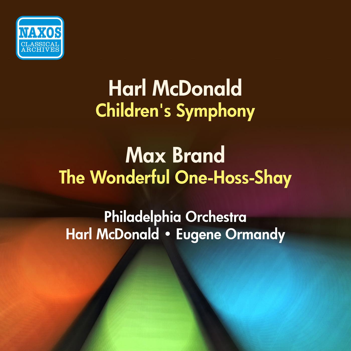 McDONALD, H.: Children's Symphony / BRAND, M.: The Wonderful One-Hoss-Shay (Harl McDonald, Ormandy) (1950)