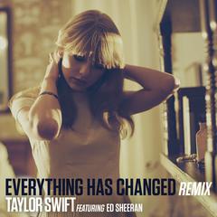 Taylor Swift《Everything Has Changed (feat. Ed Sheeran)吉他谱》_节奏优美迷人