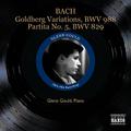 BACH, J.S.: Goldberg Variations / Partita No. 5 (Gould) (1954-55)