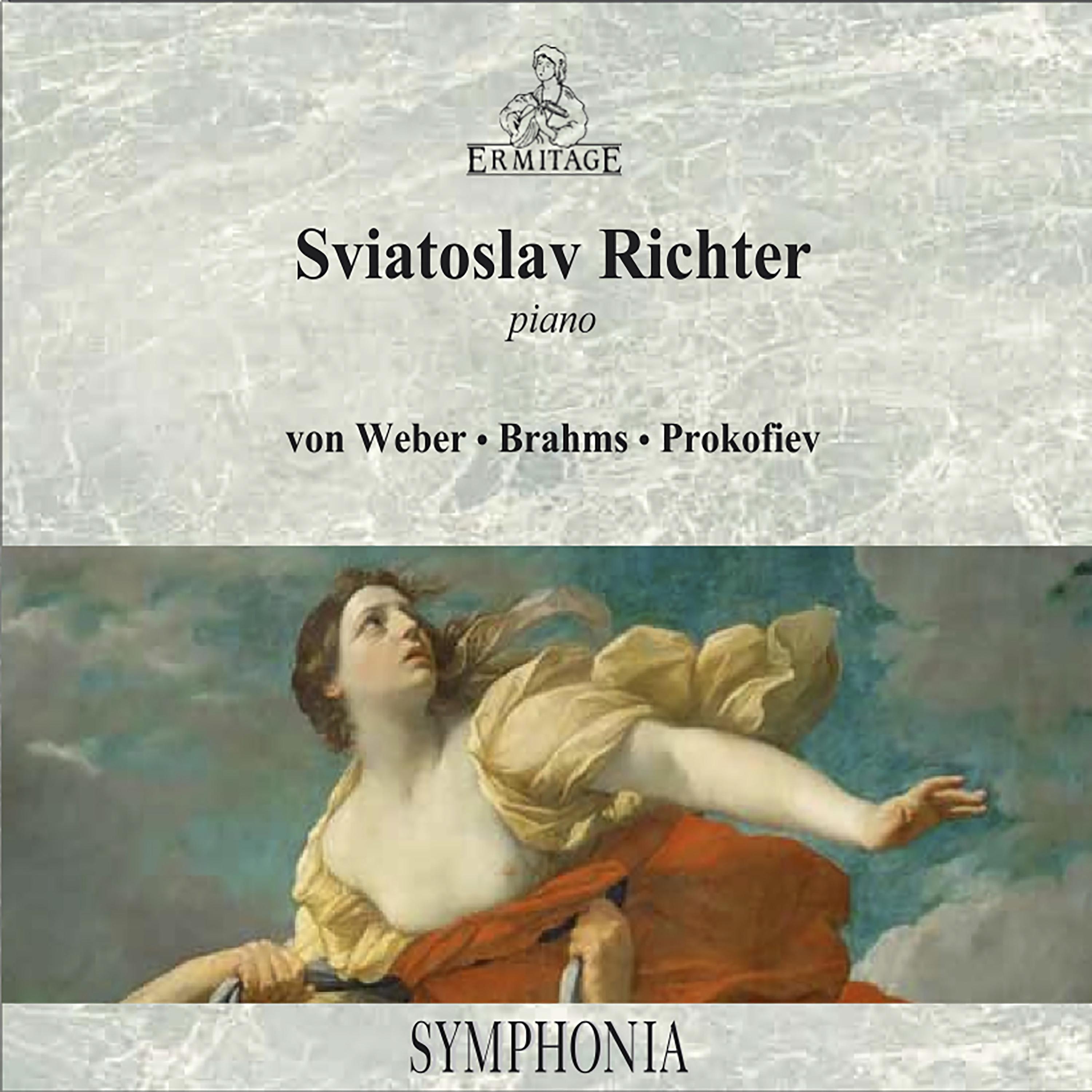 Sviatoslav Richter Piano - Weber - Brahms - Prokofiev