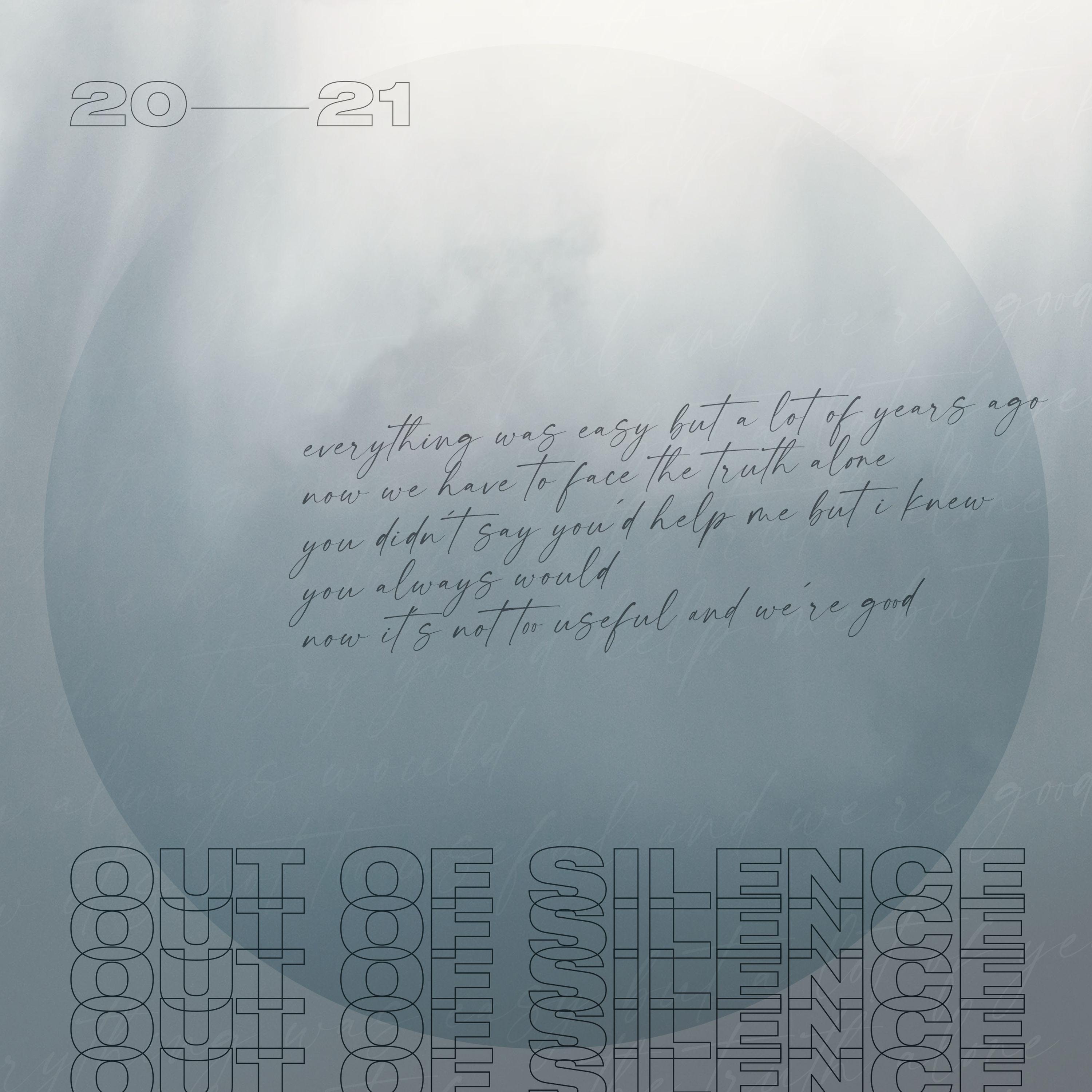 out of silence - slowly to a shoreline