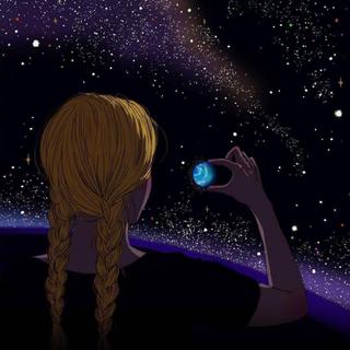 希望也能成为，你望着的那颗星