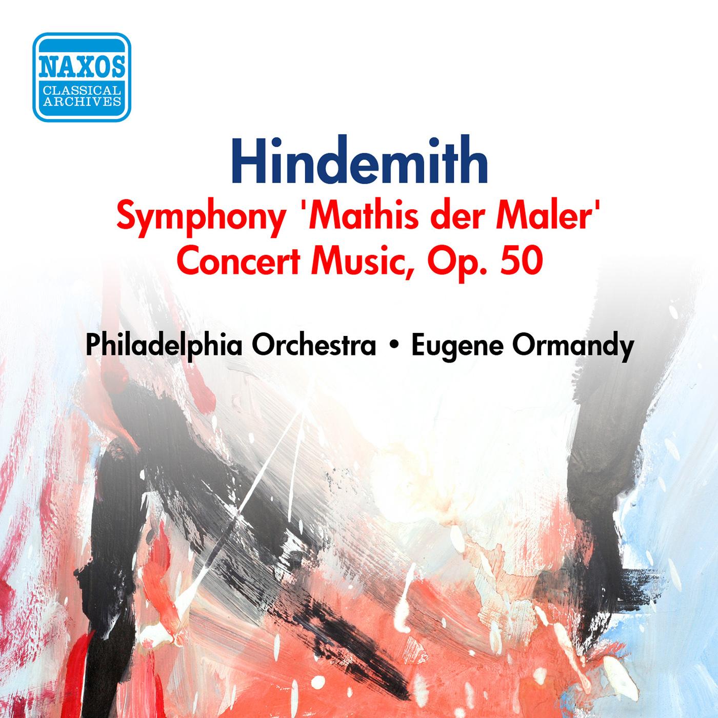 HINDEMITH: Symphony, "Mathis der Maler" / Konzertmusik (Ormandy) (1954)