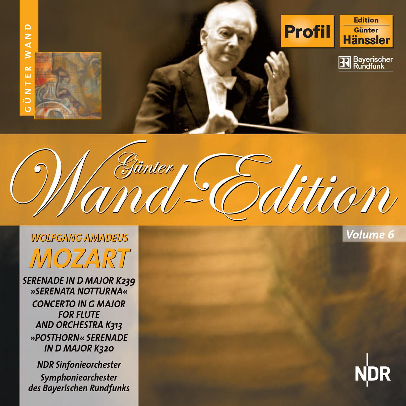 MOZART, W.A.: Serenades Nos. 6, 9 / Flute Concerto No. 1 (Wand Edition, Vol. 6)专辑