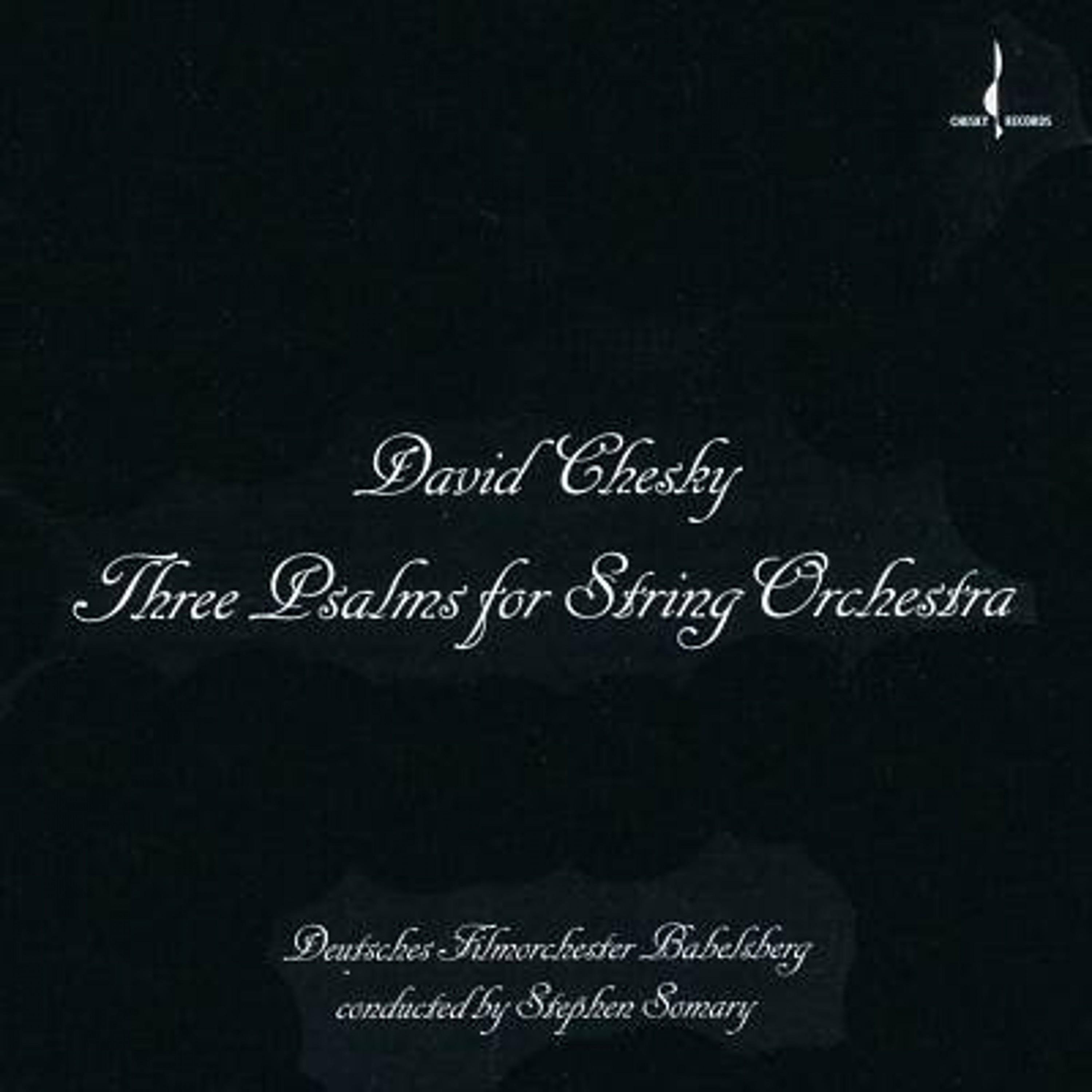Three Psalms for String Orchestra