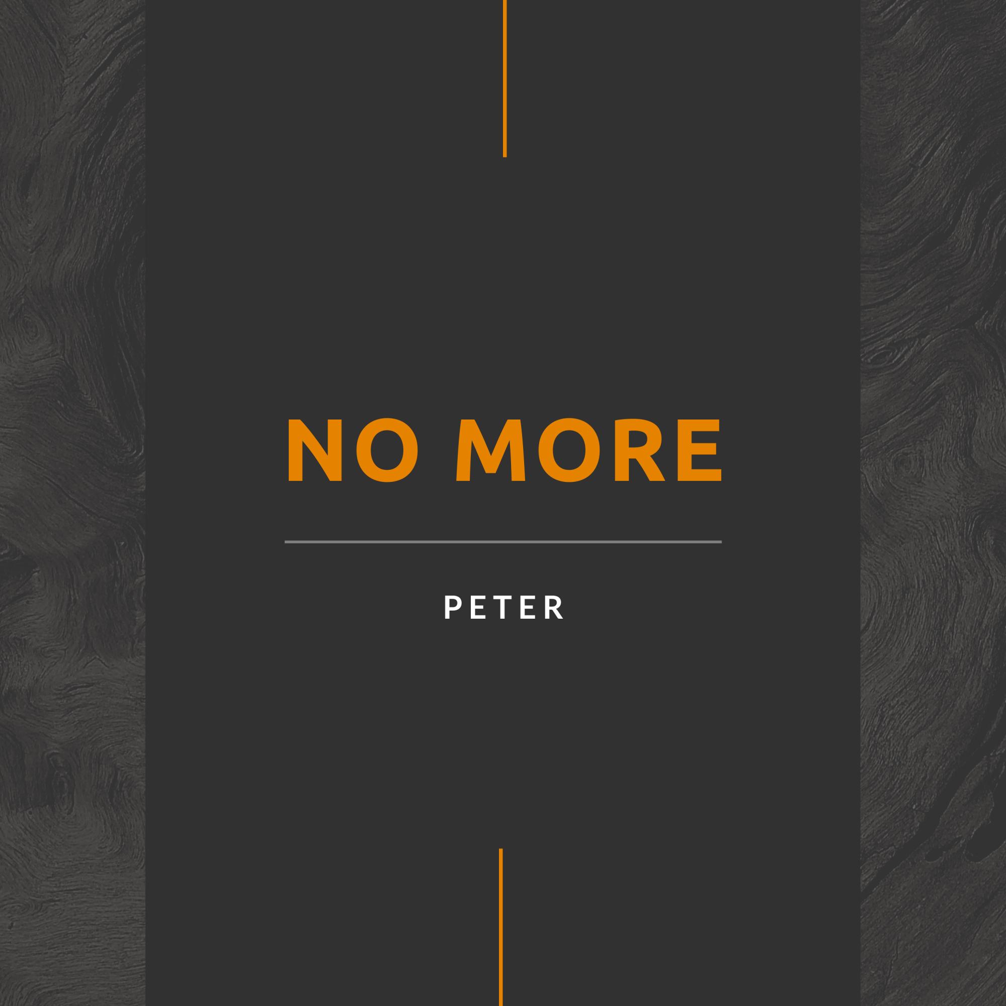 No More