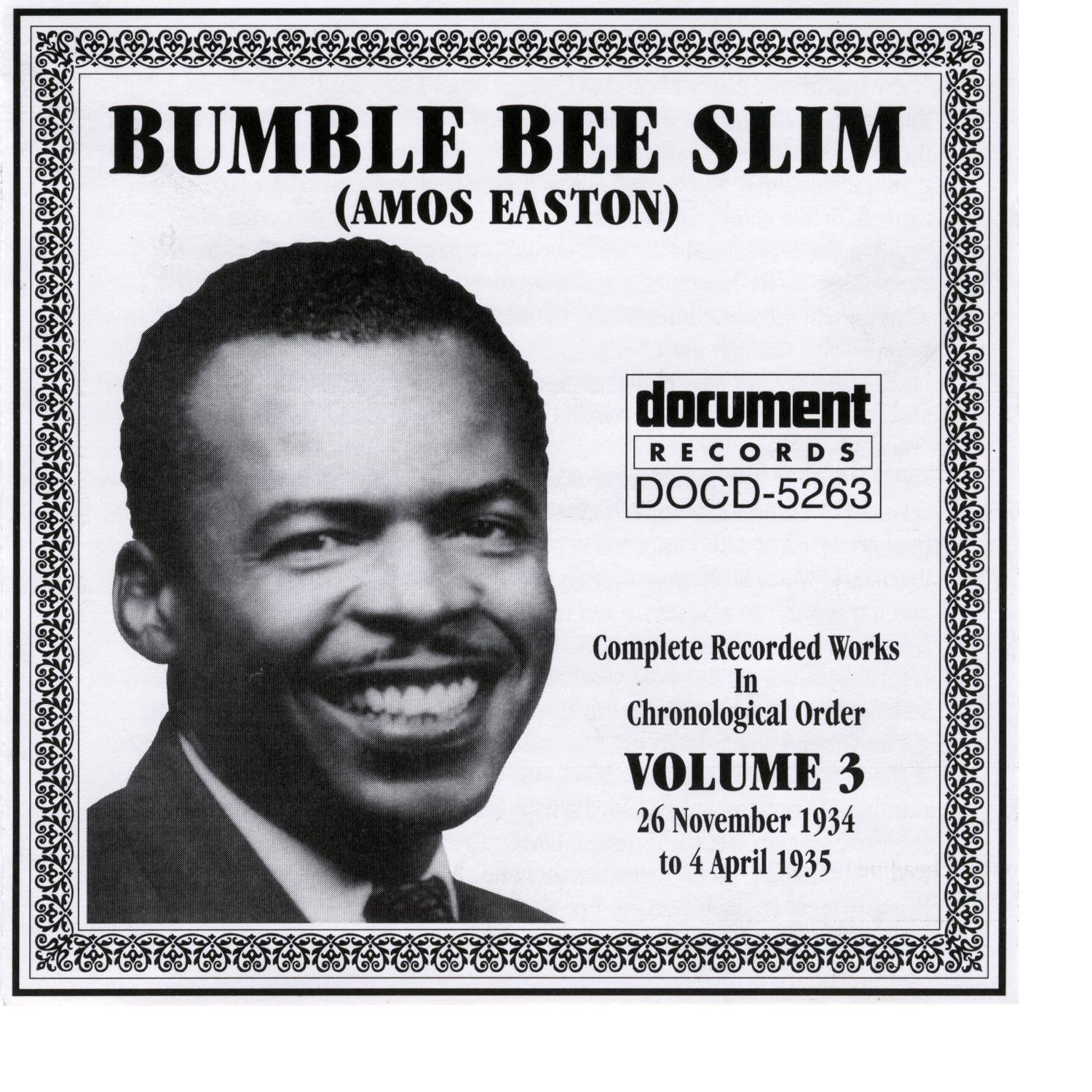 Bumble Bee Slim Vol. 3 1934-1935