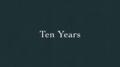 Ten Years专辑