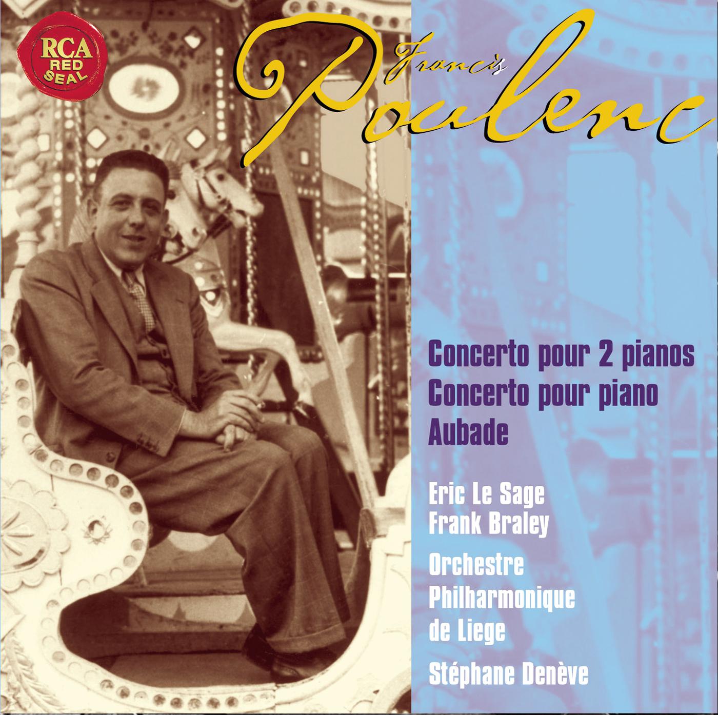 Eric Le Sage - Aubade, concerto chorégraphique pour piano et dix-huit instruments, FP. 051a:Désespoir de Diane - Allegro féroce