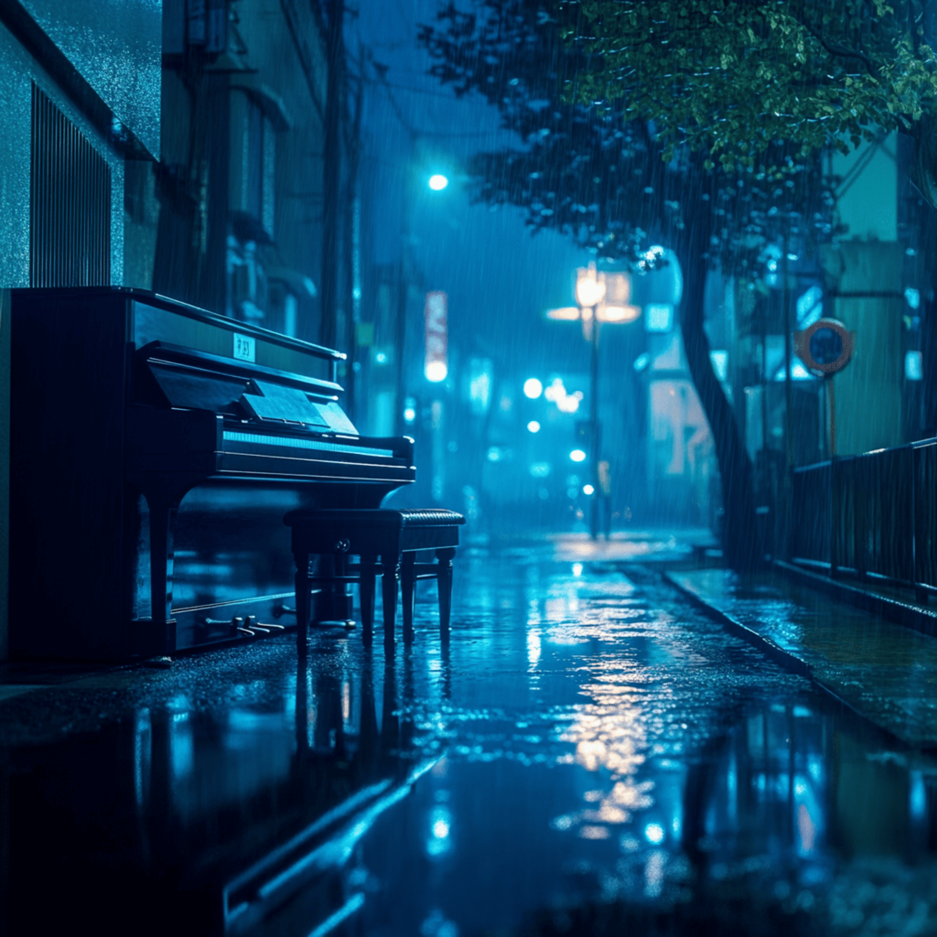 午夜蓝调音符