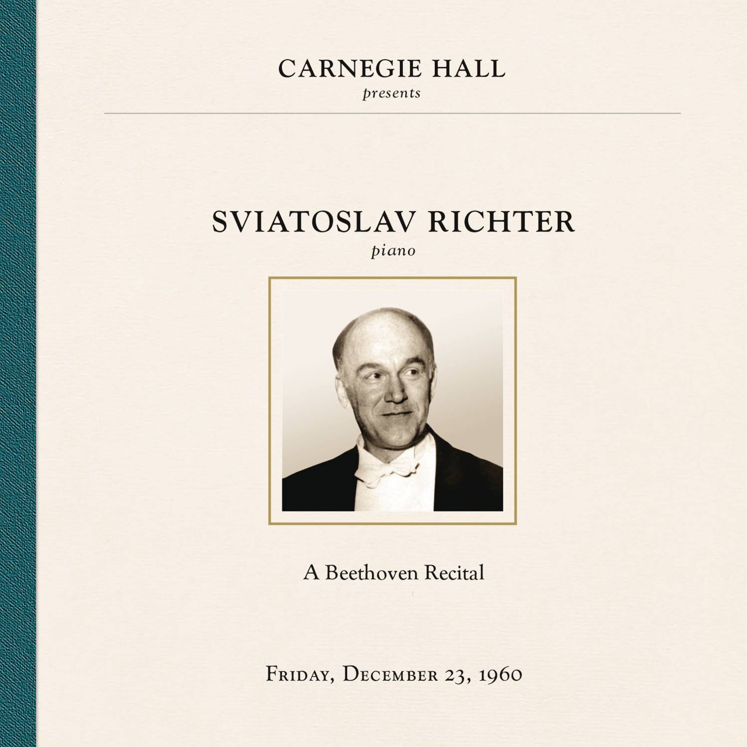 Sviatoslav Richter at Carnegie Hall, New York City, December 23, 1960专辑