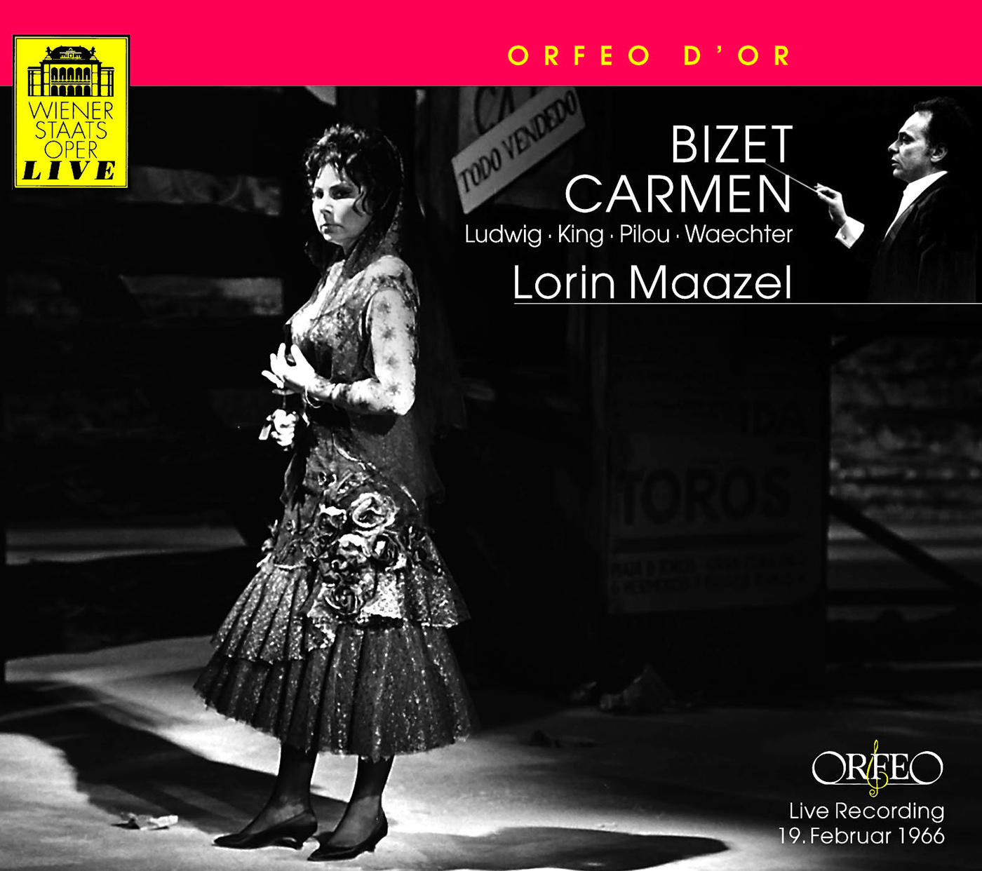 BIZET, G.: Carmen [Opera] (C. Ludwig, J. King, Pilou, Waechter, Vienna Boys Choir, Vienna State Oper专辑