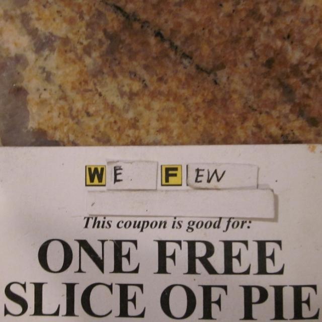 One Free Slice of Pie