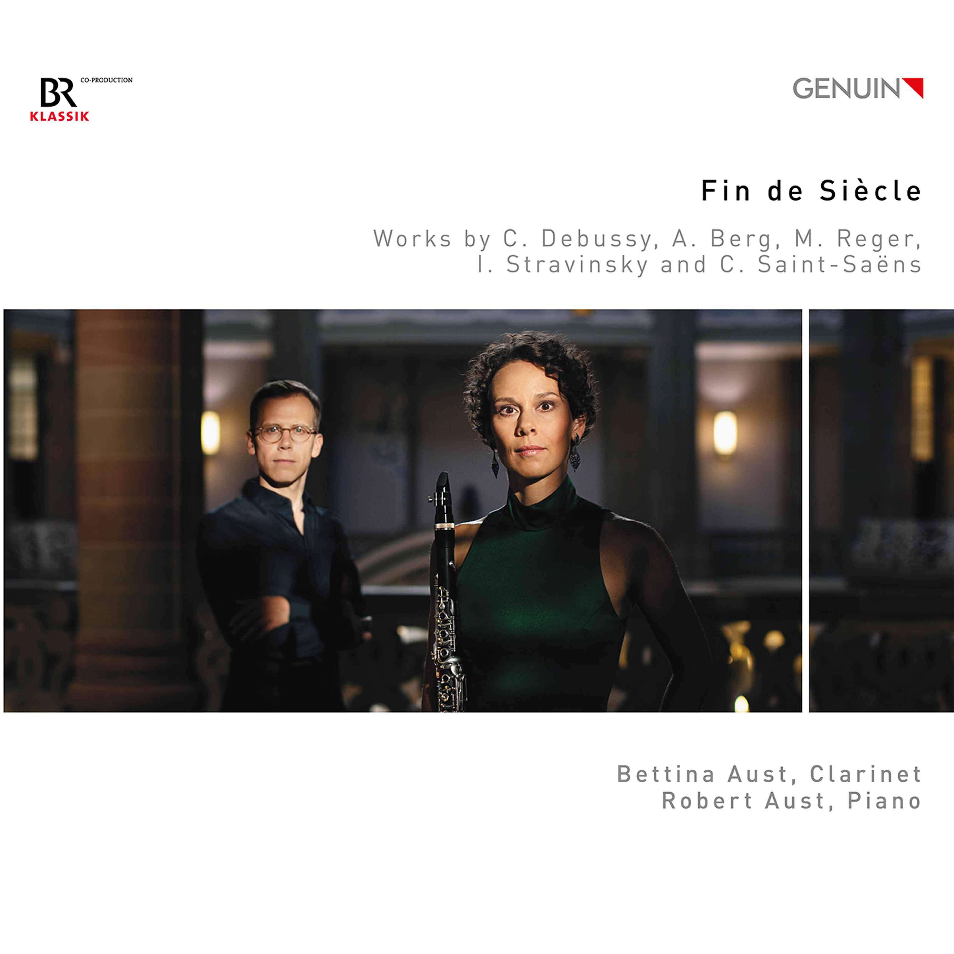 Bettina Aust - 4 Pieces for Clarinet & Piano, Op. 5:No. 3, Sehr rasch