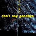 Don't say goodbye