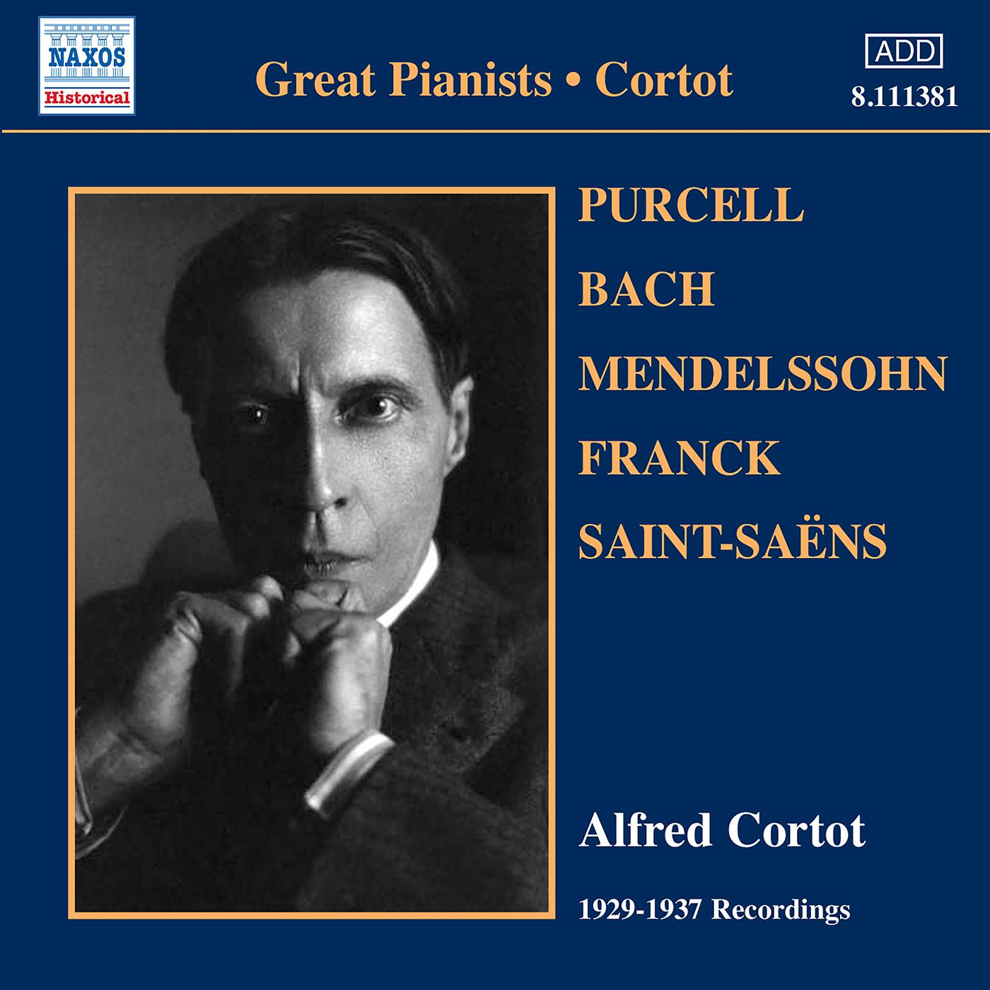 CORTOT, Alfred: Recordings (1929-1937)