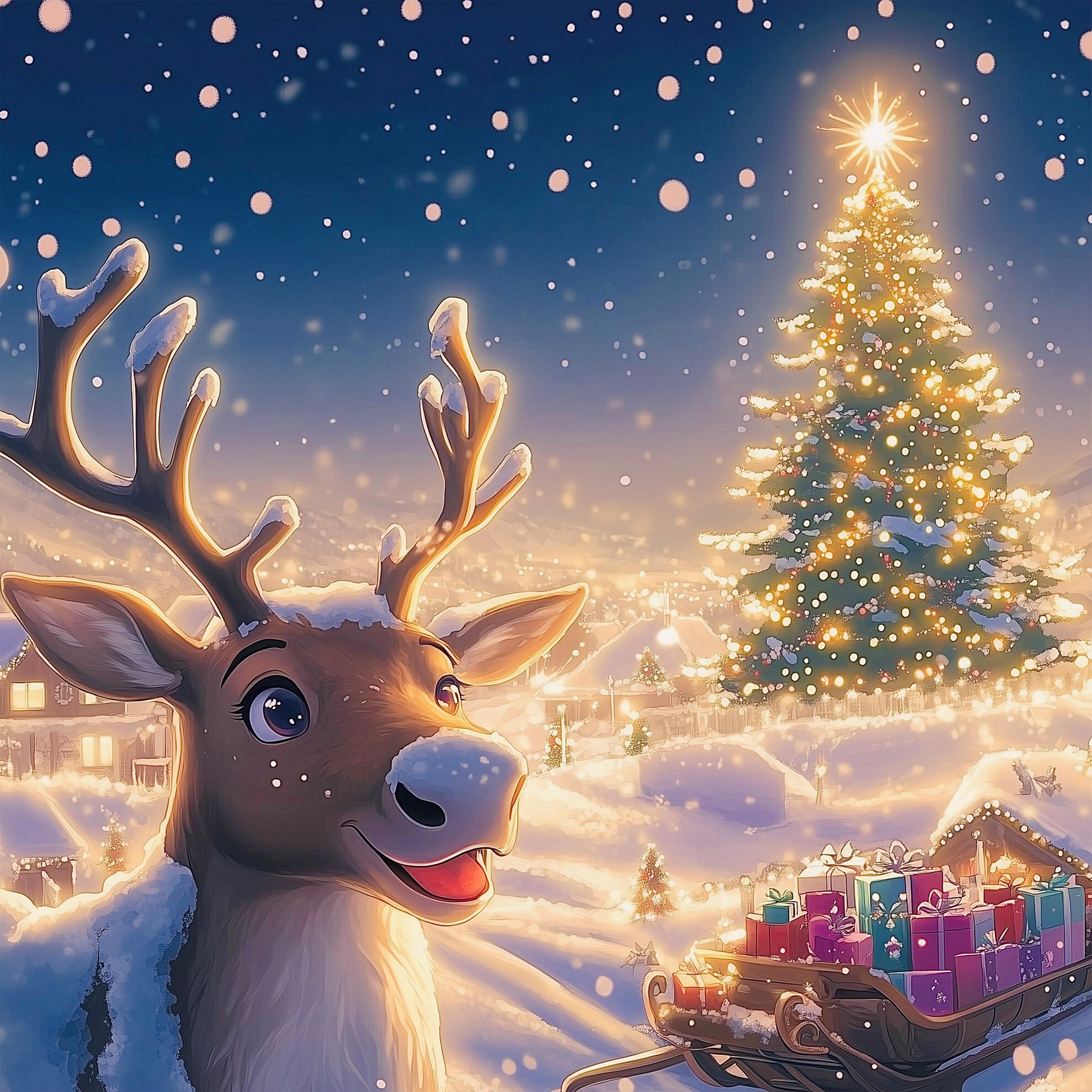 麋 鹿 的 礼 物 正 在 派 送 中