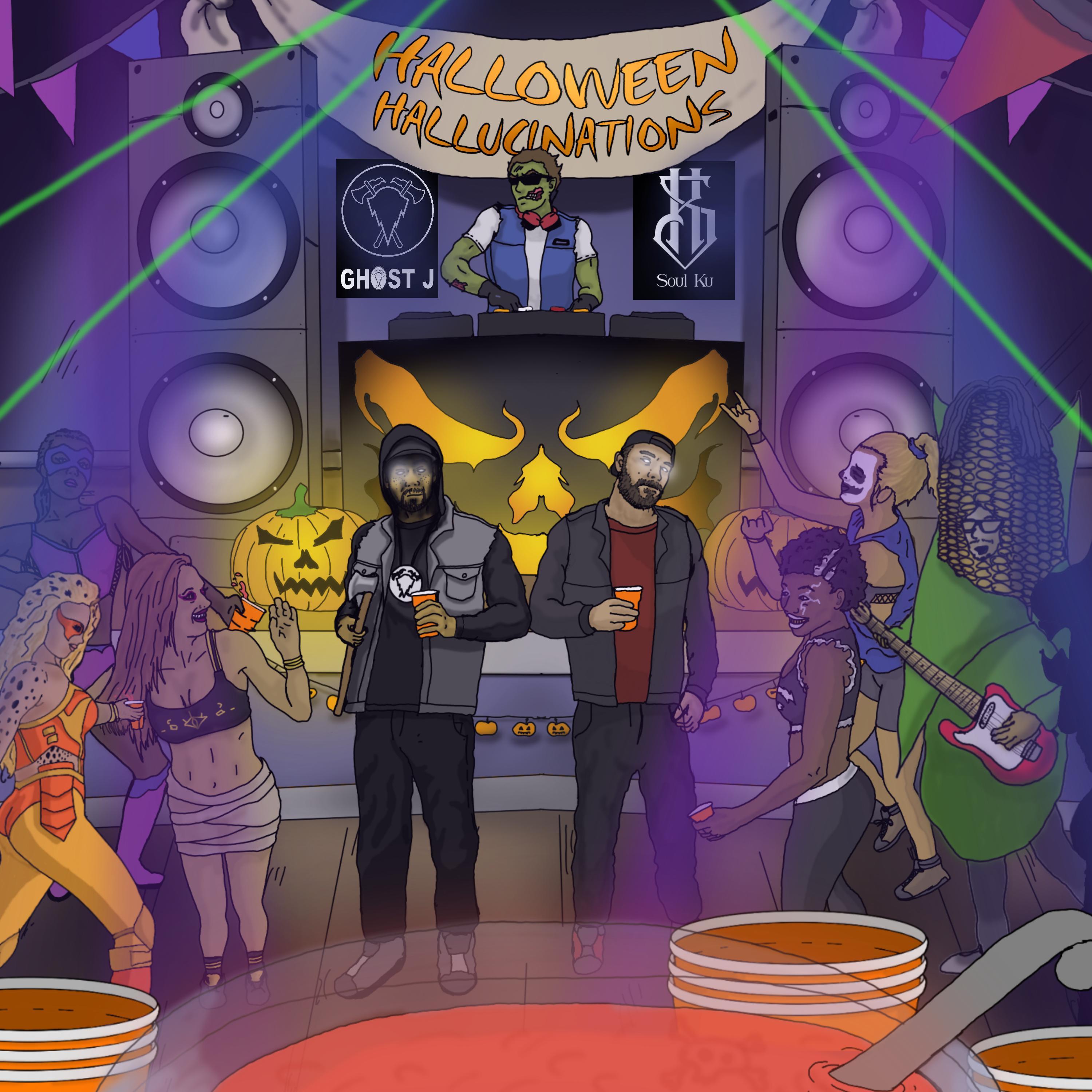 Ghost J - Halloween Hallucinations (feat. Soul Ku)