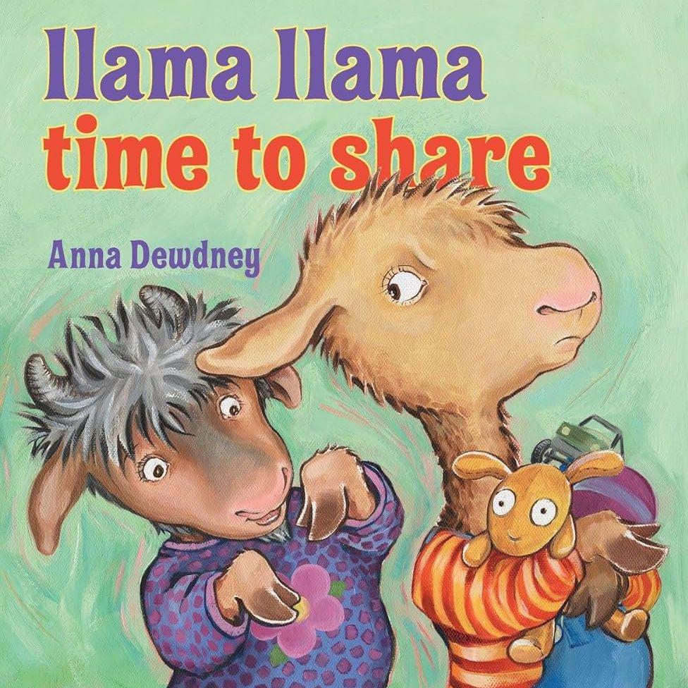 Llama Llama Time to Share拉玛的分享时刻（Anna Dewdney英文绘本）