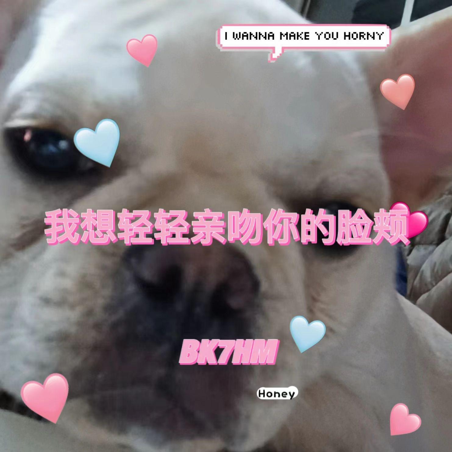 我想轻轻亲吻你的脸颊