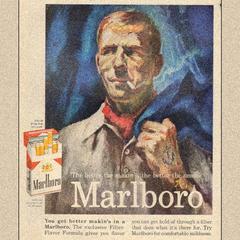 冰蓝色的Marlboro