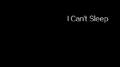 can’t sleep专辑