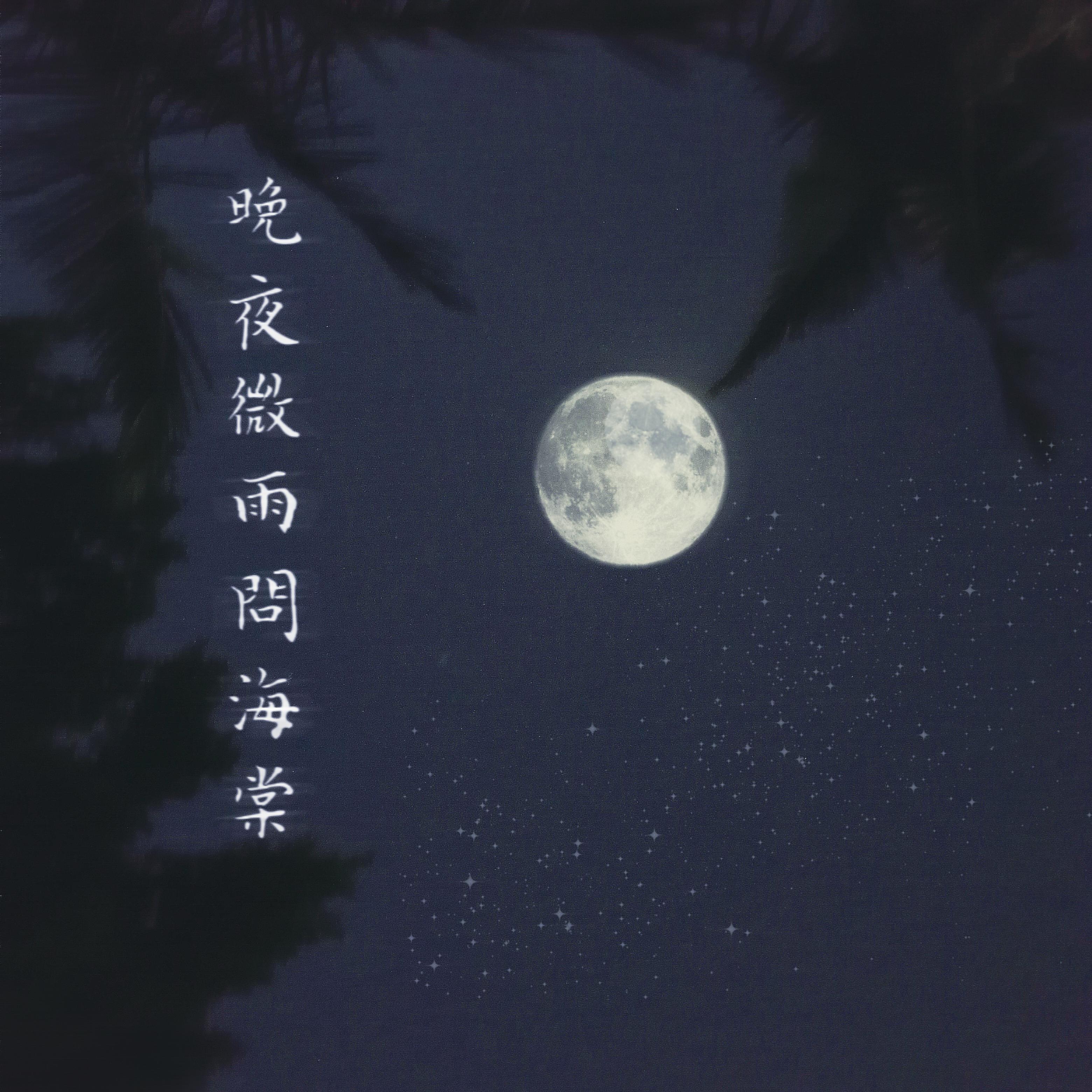 晚夜微雨问海棠