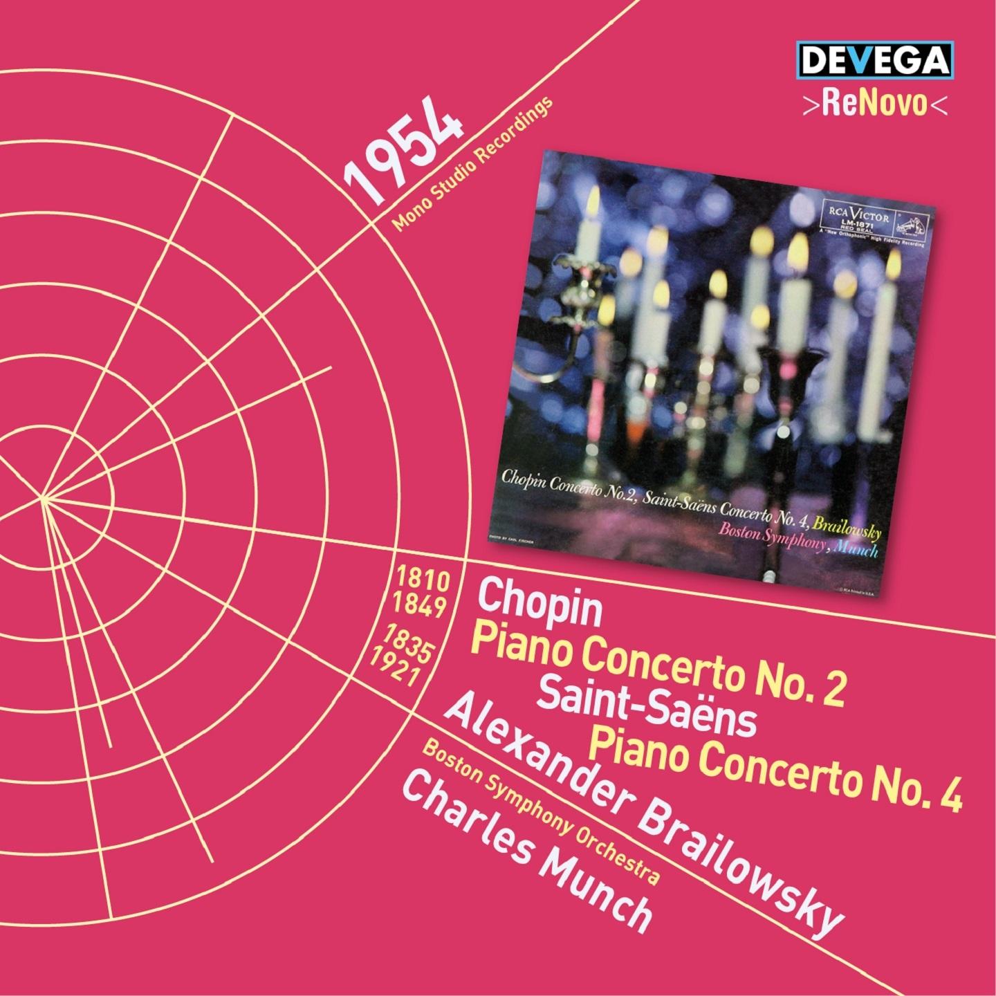 Chopin: Piano Concerto No. 2 - Saint-Saëns: Piano Concerto No. 4
