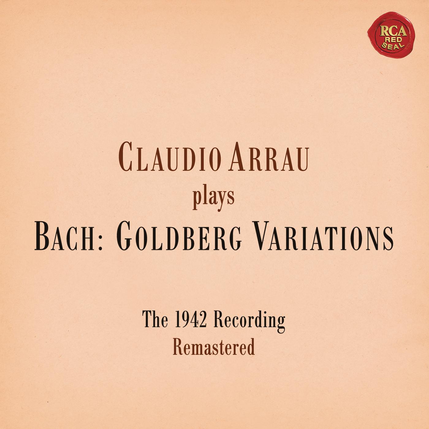 Bach: Goldberg Variations, BWV 988 (Remastered)
