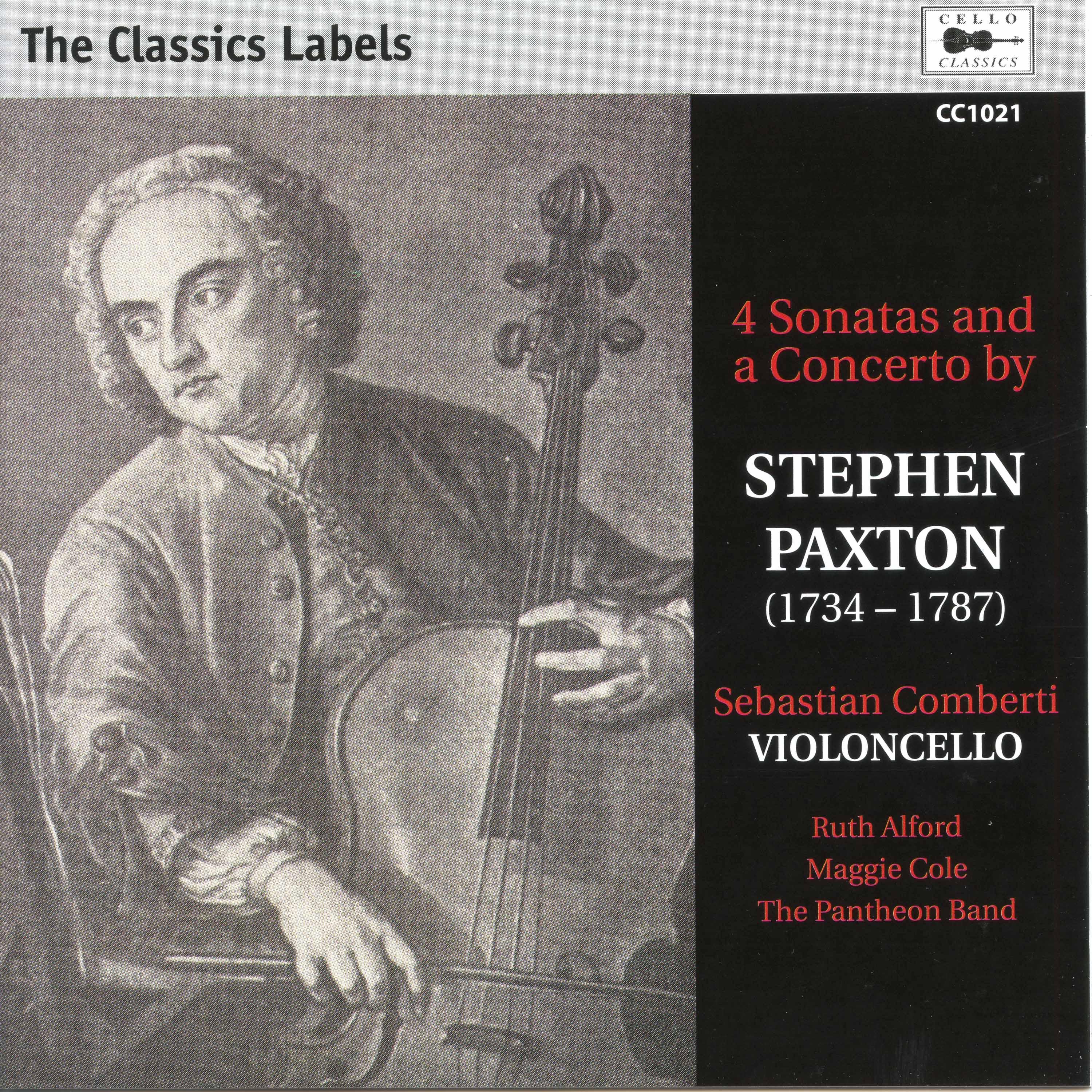 Paxton: Cello Sonatas & Concerto