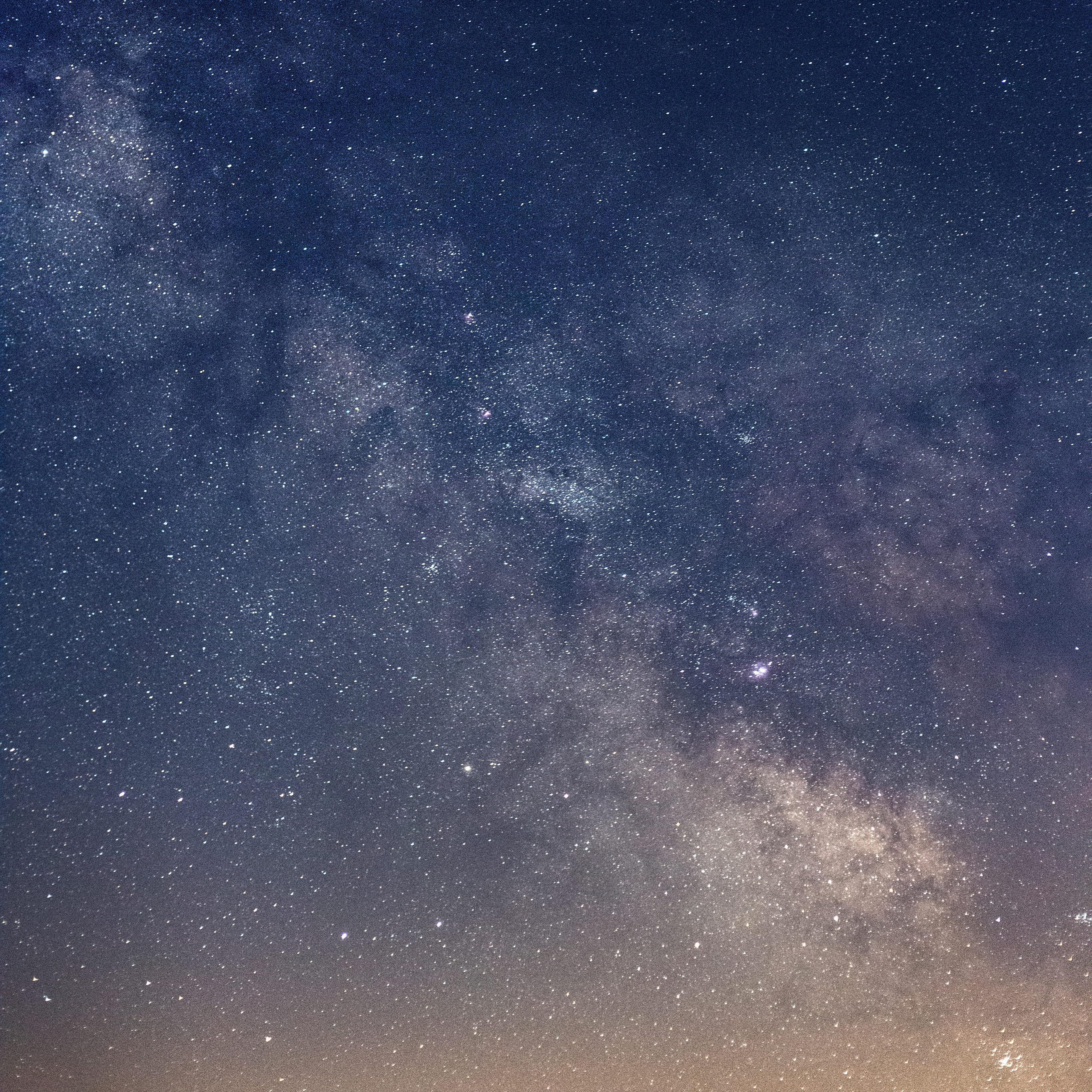 The stars are keenly shining