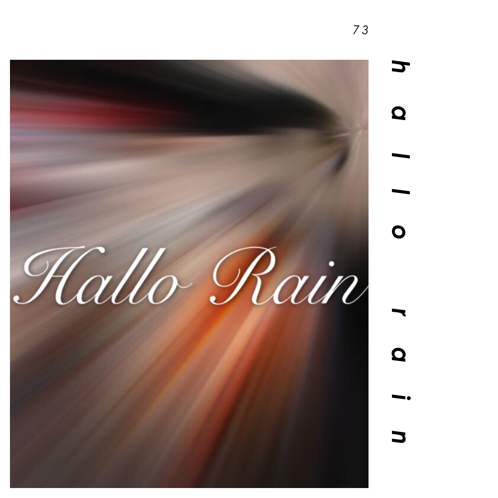 hallo rain专辑