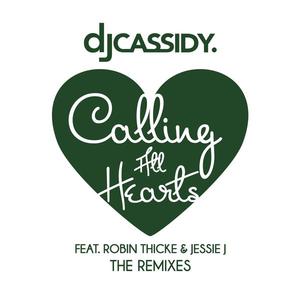 Calling All Hearts - DJ Cassidy, Robin Thicke & Jessie J (Z karaoke) 带和声伴奏 （降8半音）
